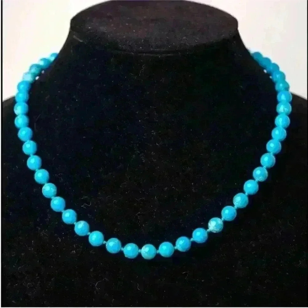 Cinderella inspired Vintage Howlite statement necklace Super Delicate - Picture 13 of 16